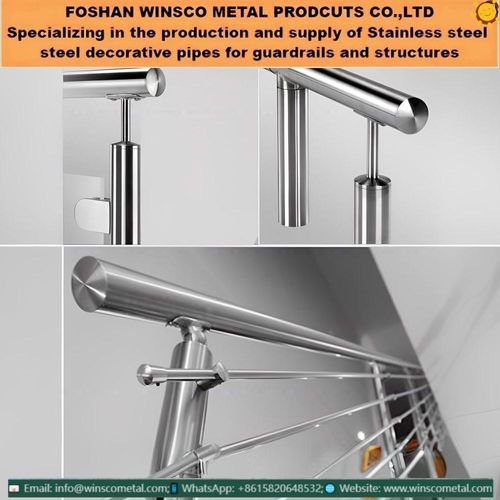 Latest company case about ¡Construye barandillas resistentes y elegantes con WinscoMetal!
