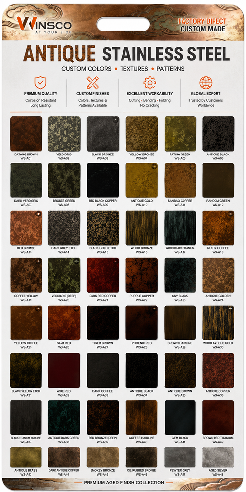 Latest company case about Decorative Stainless Steel Sheet + PVD Color Stainless Steel