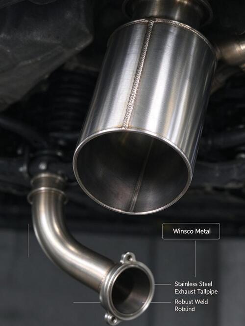 Latest company case about Winsco Metal Stainless Steel Exhaust Tailpipe | Stable Weld & Excellent Bending Performance