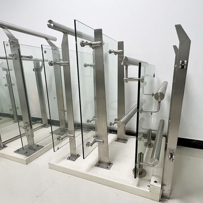 Quality  Grade 201 304 316 Stainless Steel Metal Fabrication Railing Column For Staircase Fence Factory