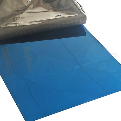 Quality  Sapphire Blue Color Inox Sheet Mirror Finished Stainless Steel Plate 304 304L Grade Factory
