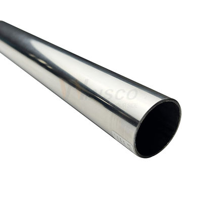 Quality  42.4mm OD Mirror Inox Railing Tube 0.8mm-3.0mm Thickness Satin SUS 201 304 316 Stainless Steel Round Pipe Factory