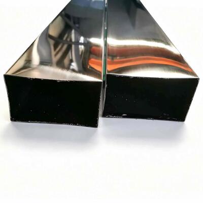 Quality  AISI 304 Stainless Steel Rectangular Tubing, Welded Rectangle Inox Tube For Construction & Decoration Factory