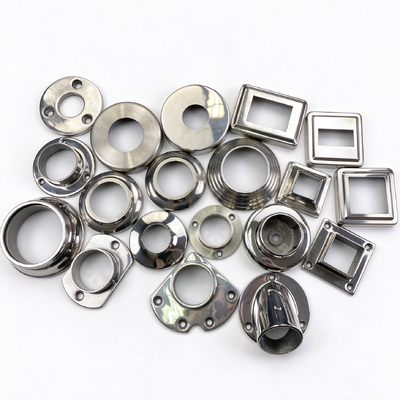 Quality  201/304/316 Stainless Steel Railing Decorative Cover, Post Base Flange Cover for Handrail Balustrade Factory