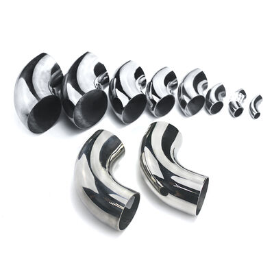 Quality  90 Degree Polished Stainless Steel Elbow, Codo,201/304/316 Grade Weld Pipe Fitting Factory