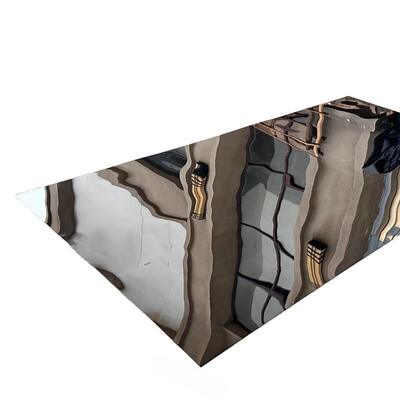 Quality  8K Mirror Base Vacuum PVD Colored Stainless Steel Sheet | 201,304,316 Grade Factory
