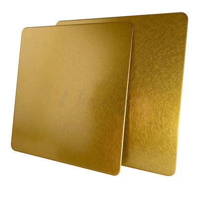 Vibration Titanium Gold Surface Elevator Stainless Steel Decorative Sheet