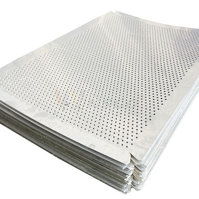 2b Round Hole Perforated Stainless Steel Sheet 0.4-3mm 304 Grade