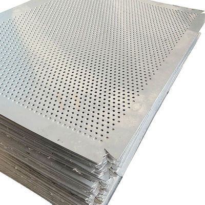 2b Round Hole Perforated Stainless Steel Sheet 0.4-3mm 304 Grade