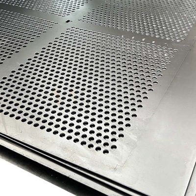 2b Round Hole Perforated Stainless Steel Sheet 0.4-3mm 304 Grade