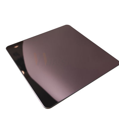 AISI Rose Gold 5x10 Cold Rolled 201 Stainless Steel Plate 8k Mirror Sheet Metal