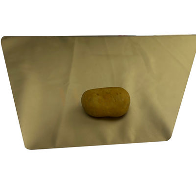 1250mm Super Mirror Stainless Steel Sheet 316 Titanium Gold Coating