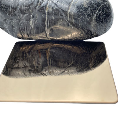 SS 316 Durable Super Mirror Stainless Steel Sheet Cold Rolled With Rose Gold Coating