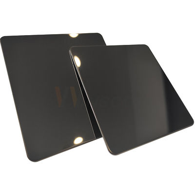 Decorative Inkiness Mirror Stainless Steel Plate Cold Rolled 201 304 316