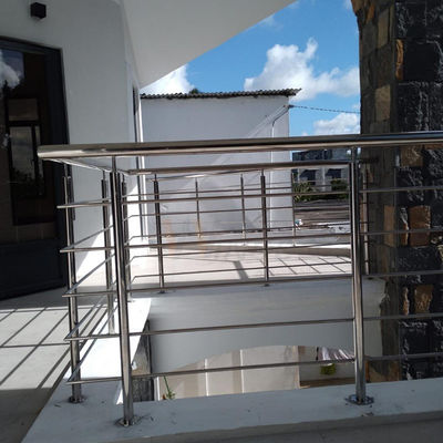 Balcony Stainless Steel Inox Guard Rails SS 201 304 316 For Home Decoration
