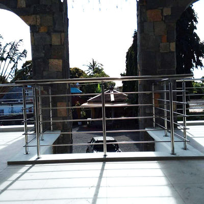 Balcony Stainless Steel Inox Guard Rails SS 201 304 316 For Home Decoration