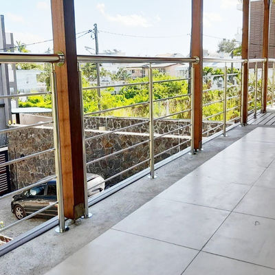 Mirror Finished Stainless Steel Inox AISI 201 304 316 Home Staircase Railing