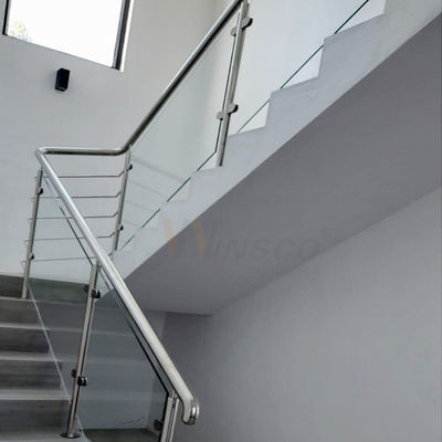 201 304 316 Grade Stainless Steel Inox Guardrail Accept Customization