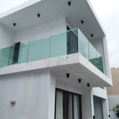 Stainless Steel 1.2mm 1.5mm 2mm Inox Glass Handrail Fence Good Corrosion Resistant