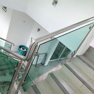 Stainless Steel 1.2mm 1.5mm 2mm Inox Glass Handrail Fence Good Corrosion Resistant