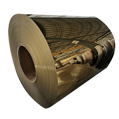 Welding Cold Rolled Stainless Steel Coil Titanium Gold Color Mirror Surface Finish