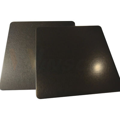 High Hardness Black Titanium Vibration Finish 304 Hairline Stainless Steel