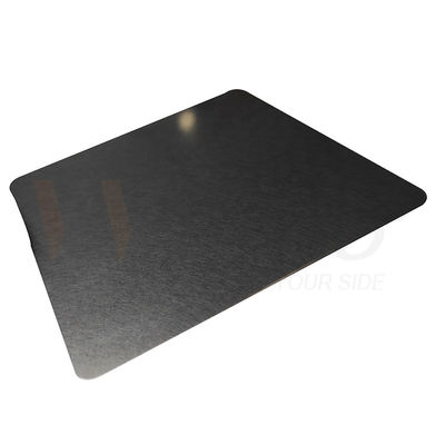 High Hardness Black Titanium Vibration Finish 304 Hairline Stainless Steel