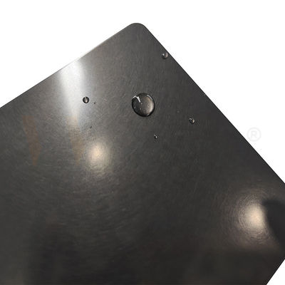 Black Titanium PVD Vibration Finish Decorative Stainless Steel Sheet in SS201 304 316 with Custom Sizes
