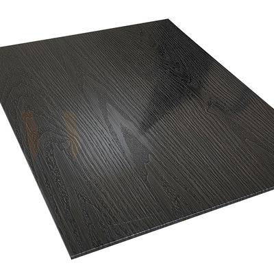 1000-1500mm Cold Way Black Titanium Tree Skin Chemical Etched Decorative Stainless Steel Panels