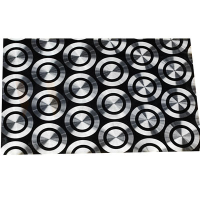 201 304 316 Decorative Stainless Steel Sheet Cold Rolled Black Titanium 3D Laser Polishing