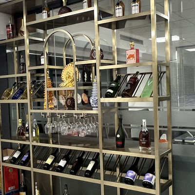 AISI 201 304 316 Stainless Steel Screen Partition Titanium Gold For Interior