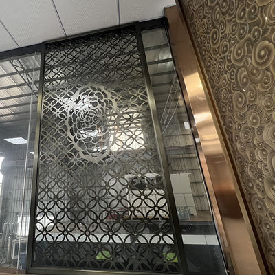 201 304 316 Grade Color Finished Restaurant Stainless Steel Wall Panels 1500mm