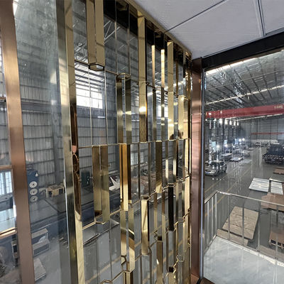 Metal Titanium Stainless Steel Screen Partition