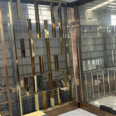 Metal Titanium Stainless Steel Screen Partition