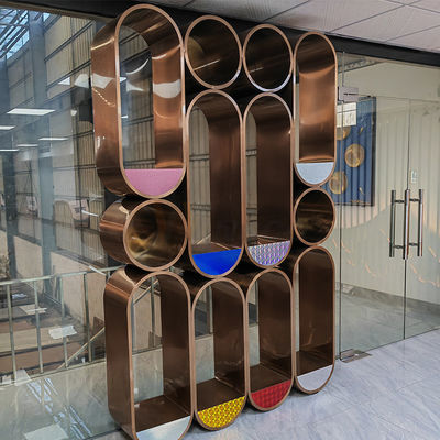 2000mm Art Stainless Steel Screen Partition