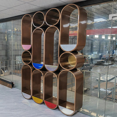 2000mm Art Stainless Steel Screen Partition