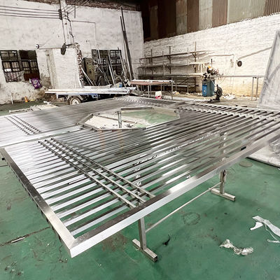 Primary Colours Stainless Steel Screen Partition Wall Panel For Home Decoration