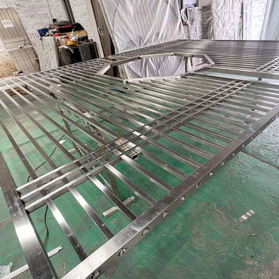 Primary Colours Stainless Steel Screen Partition Wall Panel For Home Decoration