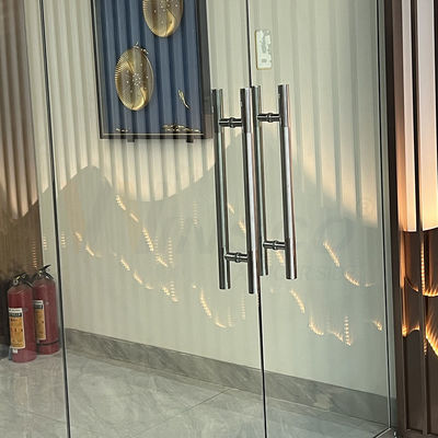 Primary Colors Stainless Steel Metal Fabrication Mirror Finished Custom Door Handle Fabrication