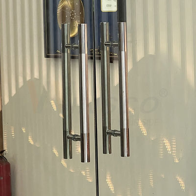 Primary Colors Stainless Steel Metal Fabrication Mirror Finished Custom Door Handle Fabrication