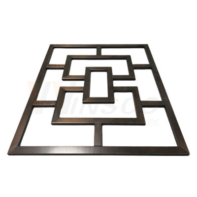 Decorative Stainless Steel Metal Fabrication Metal Wall Panels Room Divider 201 304 316 Grade