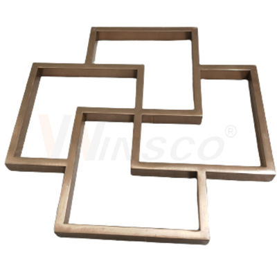 SUS 201 304 316 Metal Wall Sculptures Stainless Steel Fabrication