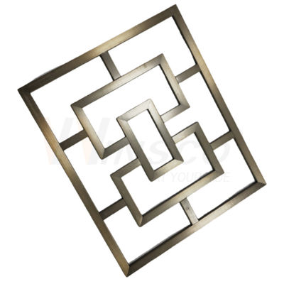 Custom Laser CNC Machine Cut Natural Home Decoration Handcrafted Inox Metal Fabrication