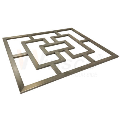 Custom Laser CNC Machine Cut Natural Home Decoration Handcrafted Inox Metal Fabrication