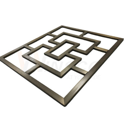 Custom Laser CNC Machine Cut Natural Home Decoration Handcrafted Inox Metal Fabrication