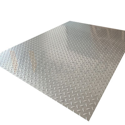 201 304 316 Rice Grain Embossed Stainless Steel Sheet with 2B Base Finish