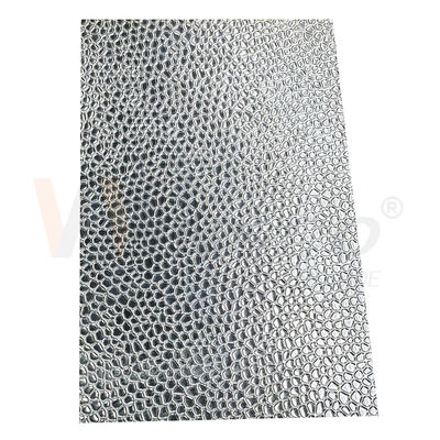 2B Finish Embossed Honeycomb Stainless Steel Sheet 0.4mm-3.0mm