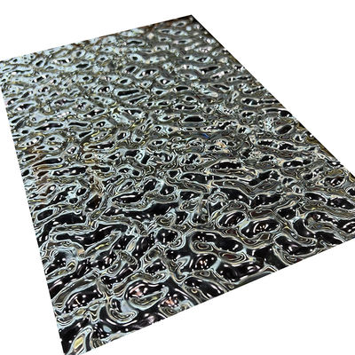 Water Ripple Embossed Stainless Steel Sheet