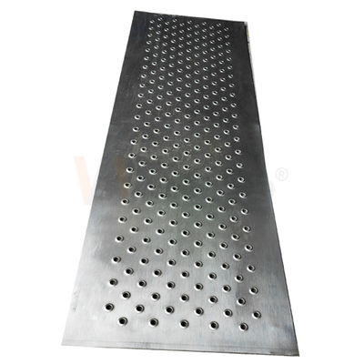 A240 201 304 316 2mm Perforated Stainless Steel Sheet Hairline Finished