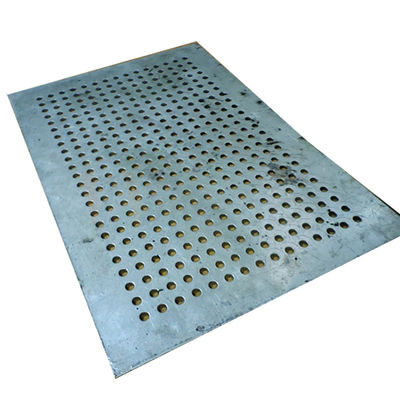 Round Hole 304 Perforated Stainless Steel Sheet SS 201 316 With Pickled Surface